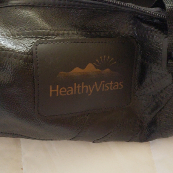 Faux Leather Overnight Bag - Picture 5 of 5